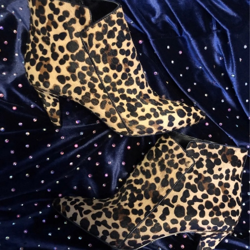 Leopard Booties